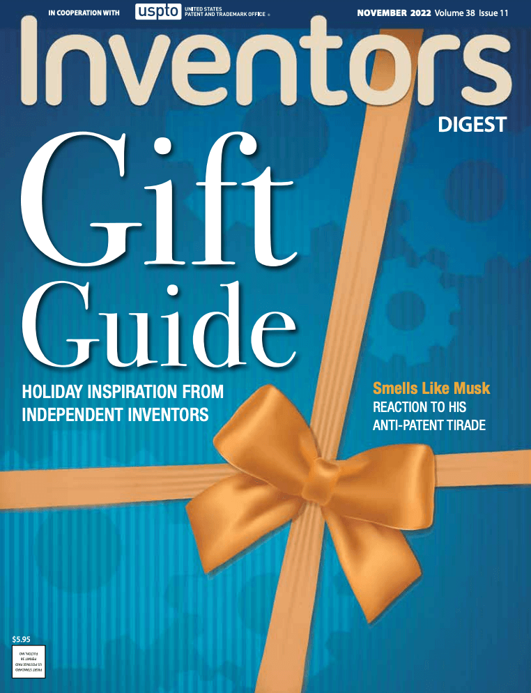 POMM® Featured on the November 2022 issue of Inventors Digest
